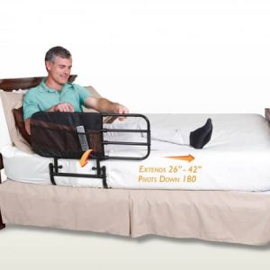 מעקה למיטה מתכווננת