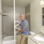 עמוד אחיזה מתכת עם 4 גבהים — תמונה 2