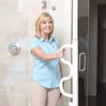 עמוד אחיזה מתכת עם 4 גבהים — תמונה 3
