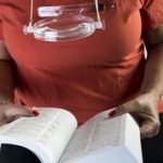 זכוכית מגדלת עם שרשרת לתליה — תמונה 1