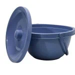 כסא רחצה ושירותים עם ידיות — תמונה 3
