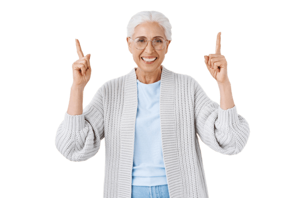 carefree-smiling-happy-senior-woman-with-grey-hair-prescribed-glasses-cardigan