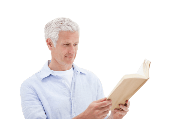 man-reading-book