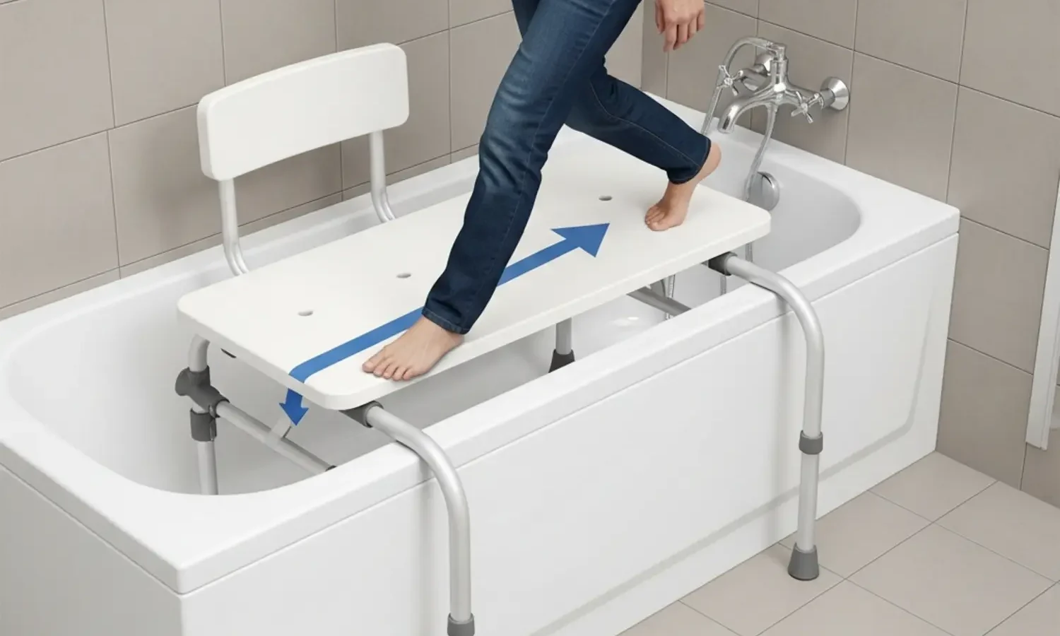 כיסא רחצה לעומת ספסל העברה (Transfer Bench): מה מתאים לכם?