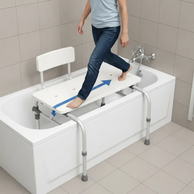 כיסא רחצה לעומת ספסל העברה (Transfer Bench): מה מתאים לכם?