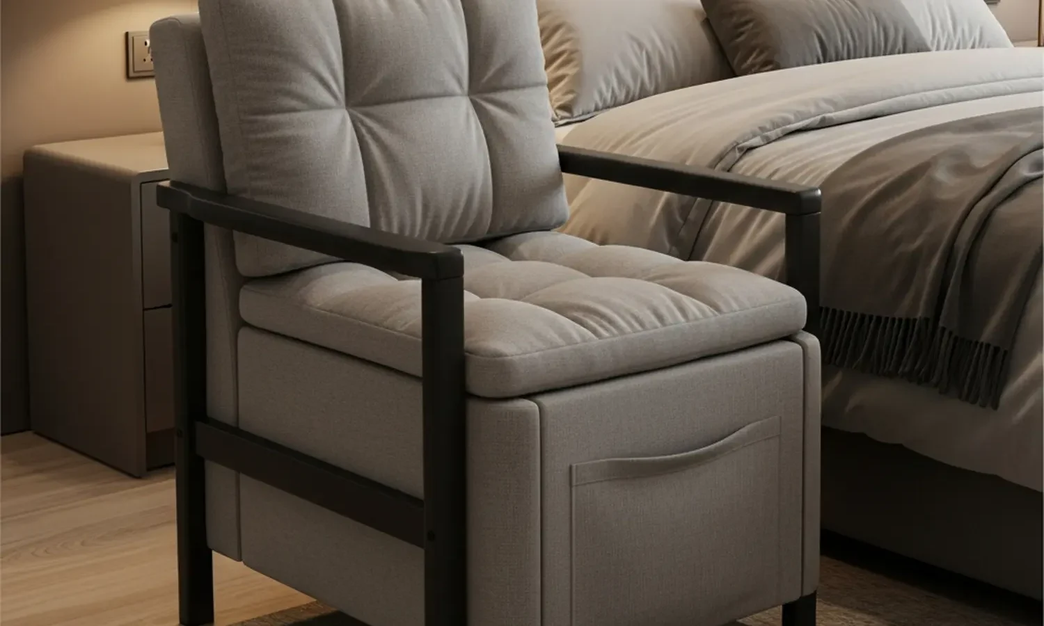 כיסאות שירותים ליד המיטה (Bedside Commodes): שבירת הטאבו